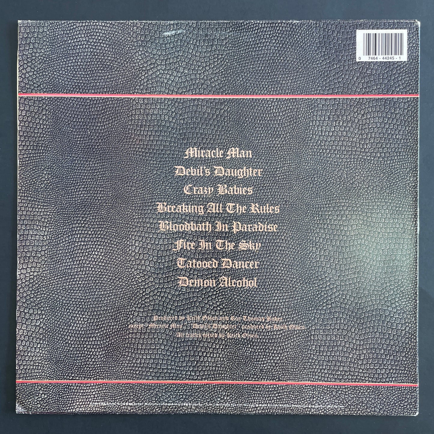Ozzy Osbourne – No Rest For The Wicked original LP (used)