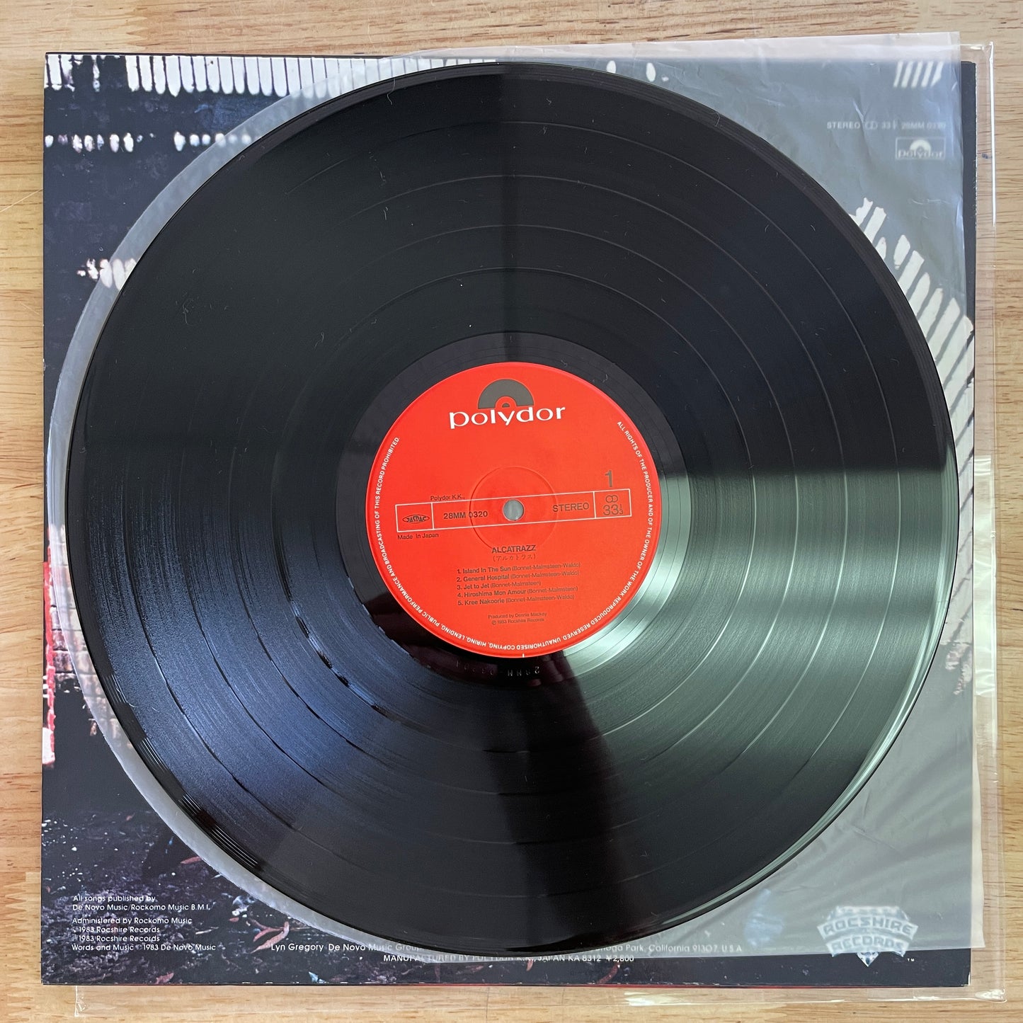 Alcatrazz - No Parole from Rock 'n' Roll original LP - Japanese pressing (used)