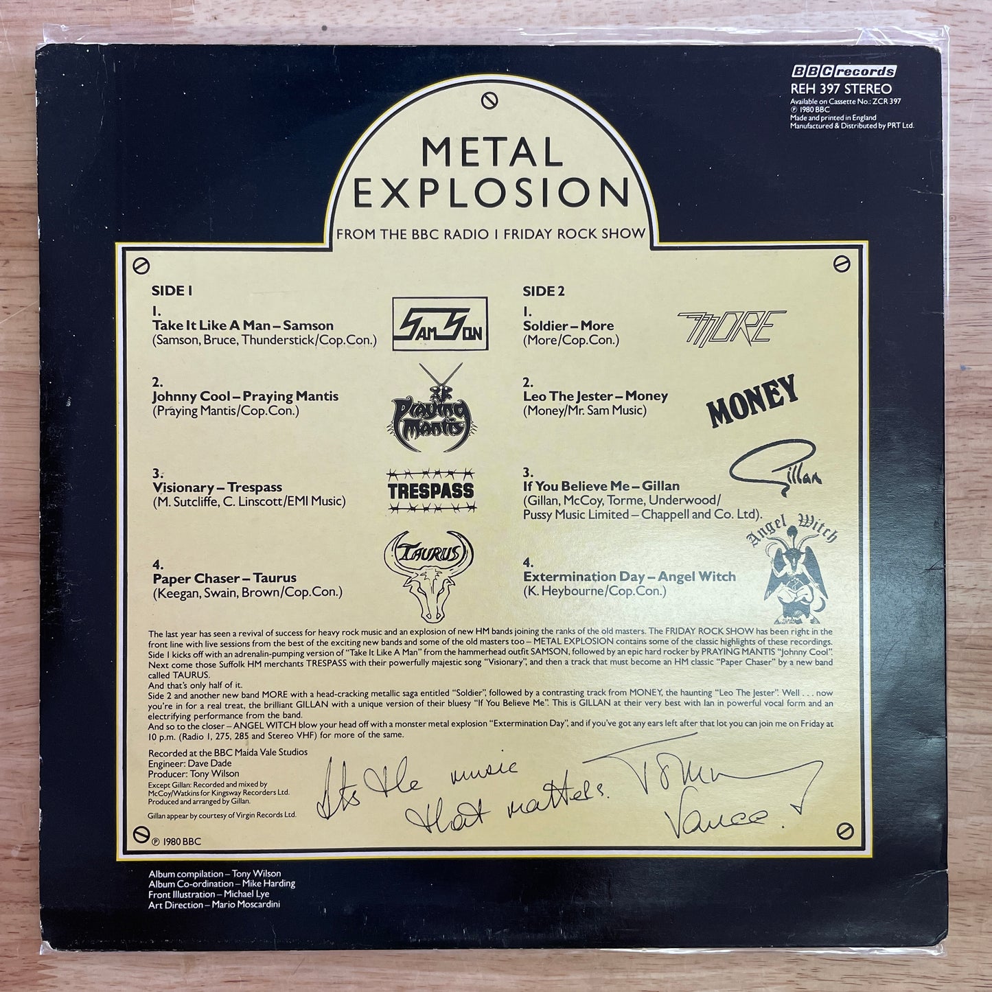 Various Artists - Metal Explosion from The Friday Rock Show LP