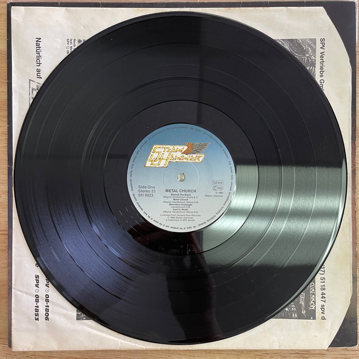 Metal Church - Metal Church original LP
