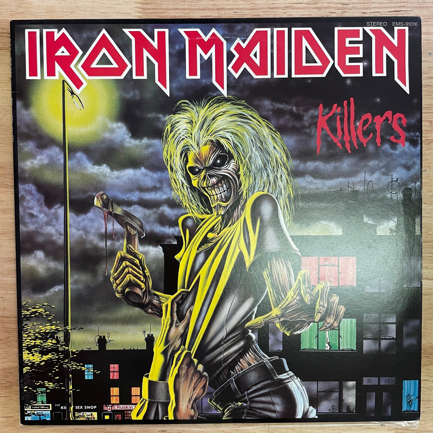 Iron Maiden - Killers original LP - Japanese pressing (used)