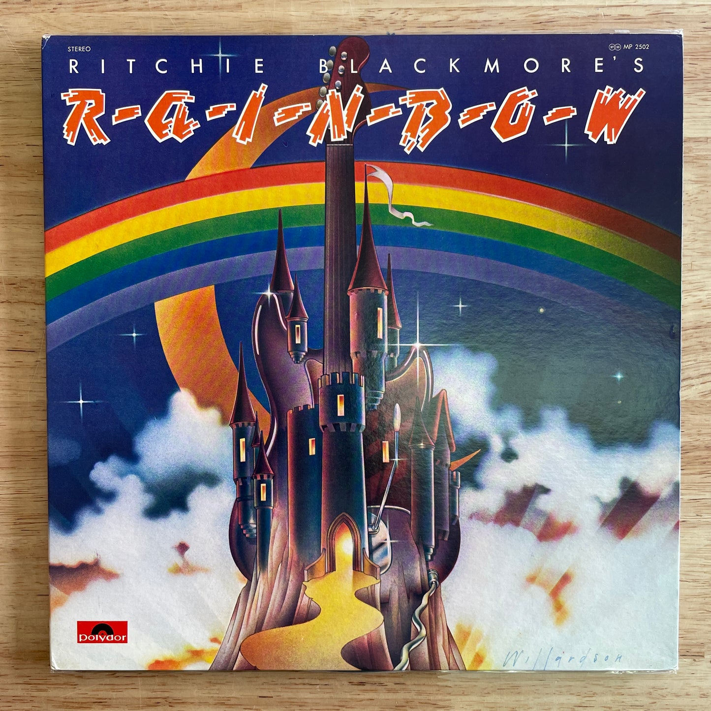 Rainbow - Ritchie Blackmore's Rainbow = 銀嶺の覇者 original LP - Japanese pressing (used)