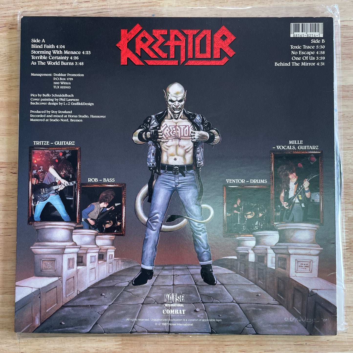 Kreator - Terrible Certainty original LP (used)