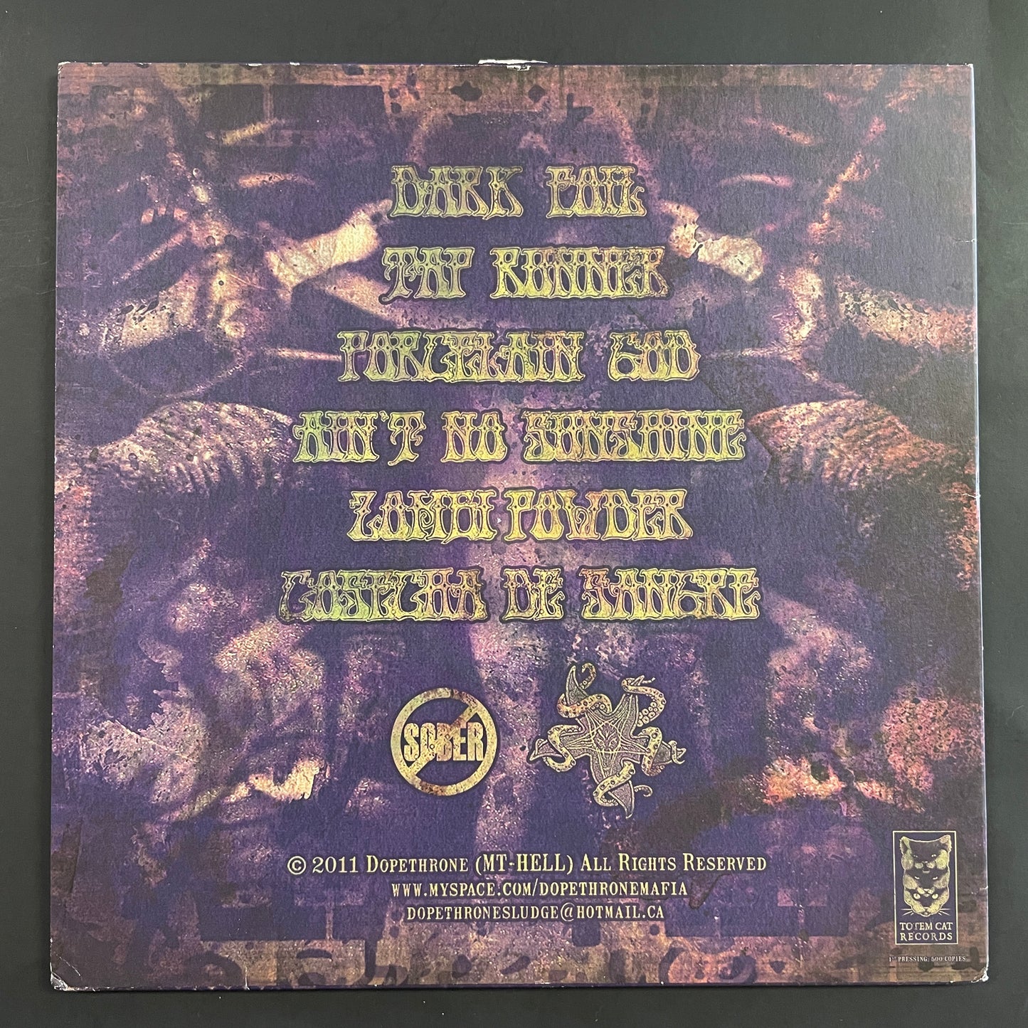 Dopethrone – Dark Foil LP (used)