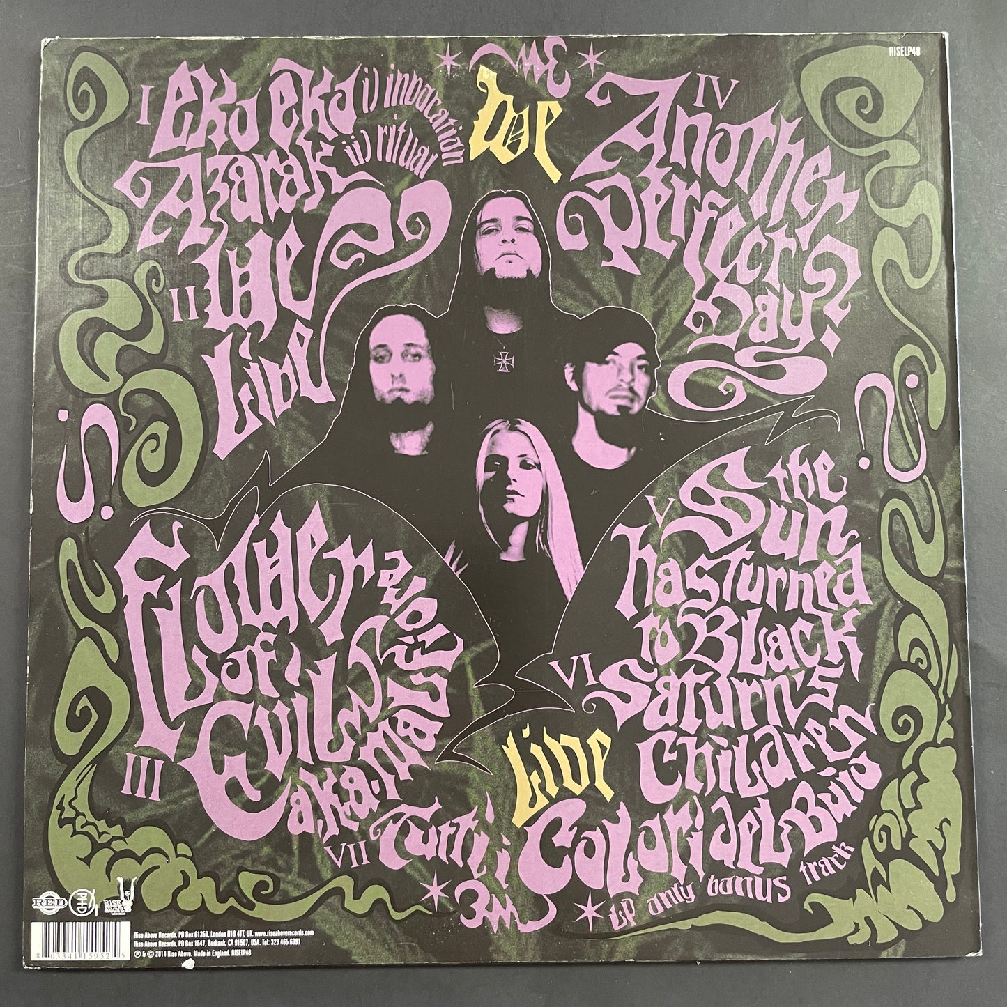 The Electric Wizard – We Live double LP (used)