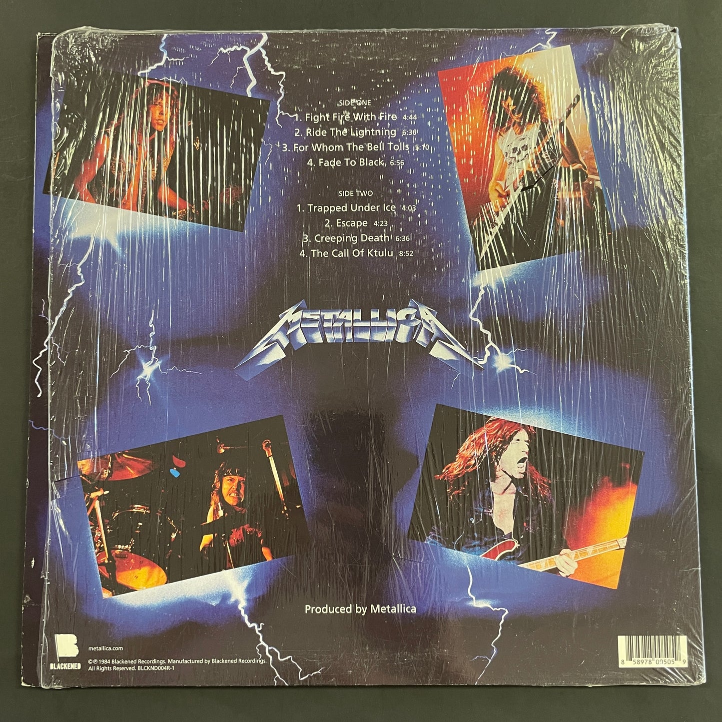 Metallica – Ride The Lightning LP (used)
