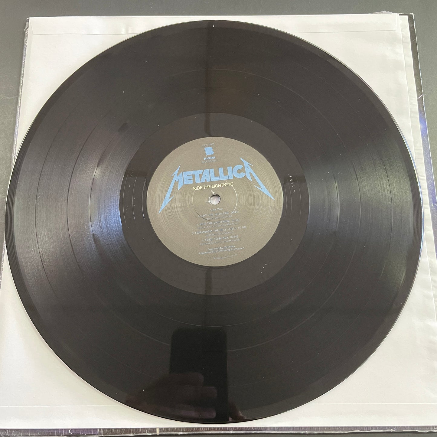 Metallica – Ride The Lightning LP (used)