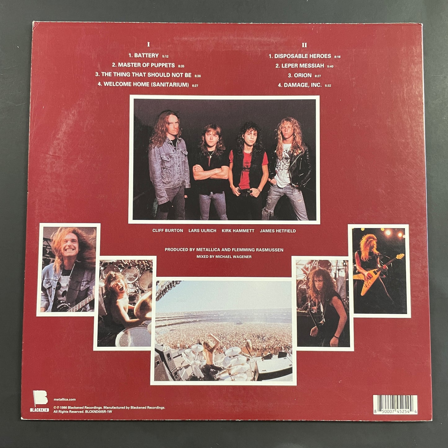 Metallica – Master Of Puppets LP (used)