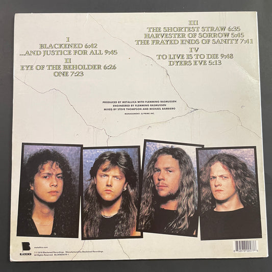 Metallica – ...And Justice For All double LP (used)