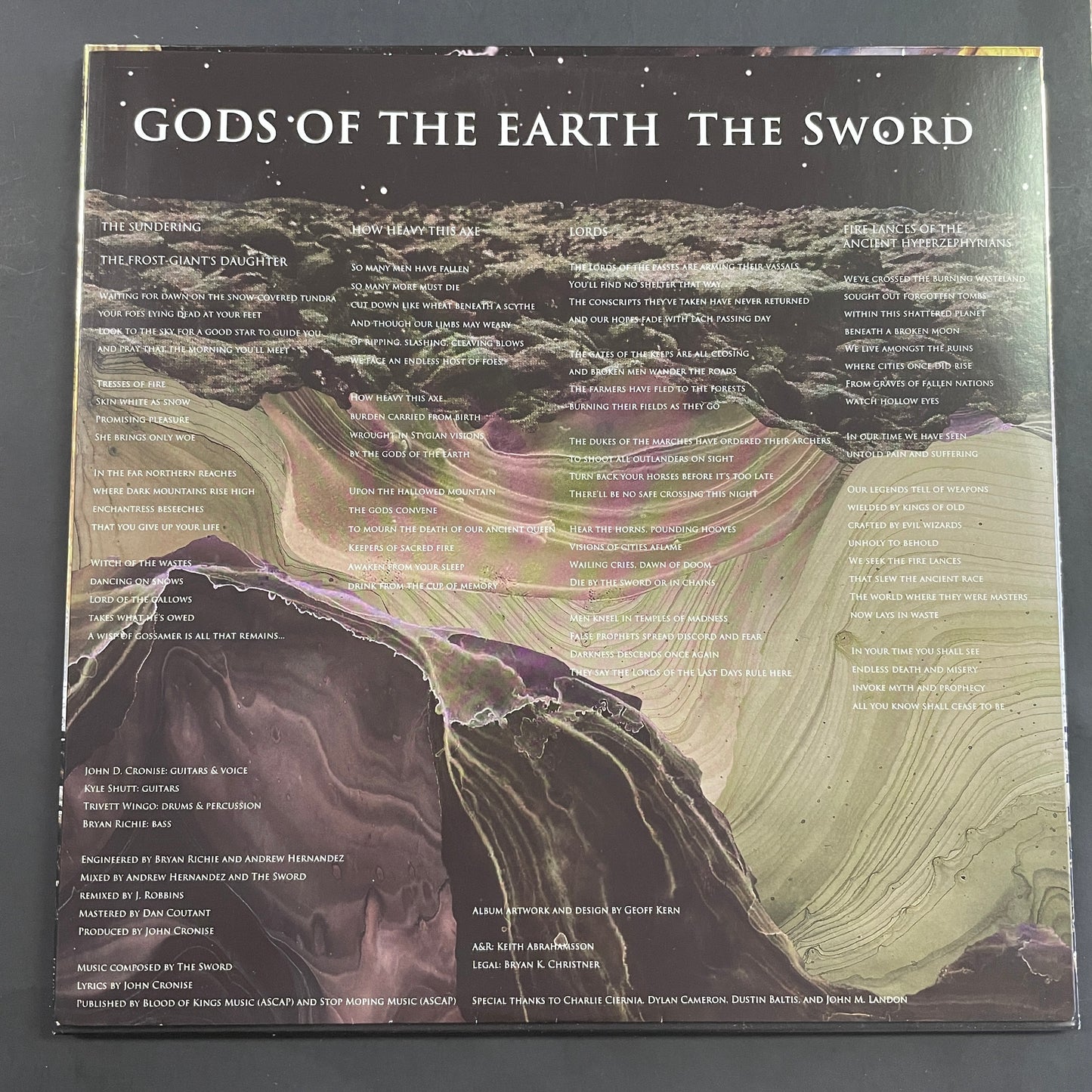 The Sword – Gods Of The Earth LP (used)