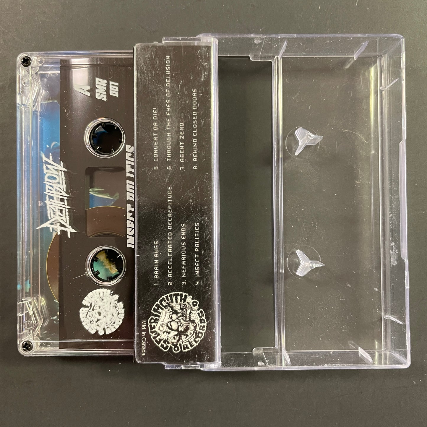Deathblow – Insect Politics cassette tape (used)