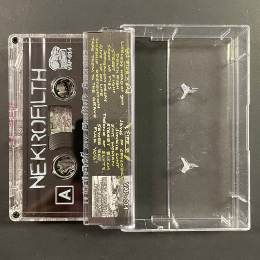 Nekrofilth – Maniac! On Hooker Avenue cassette tape (used)