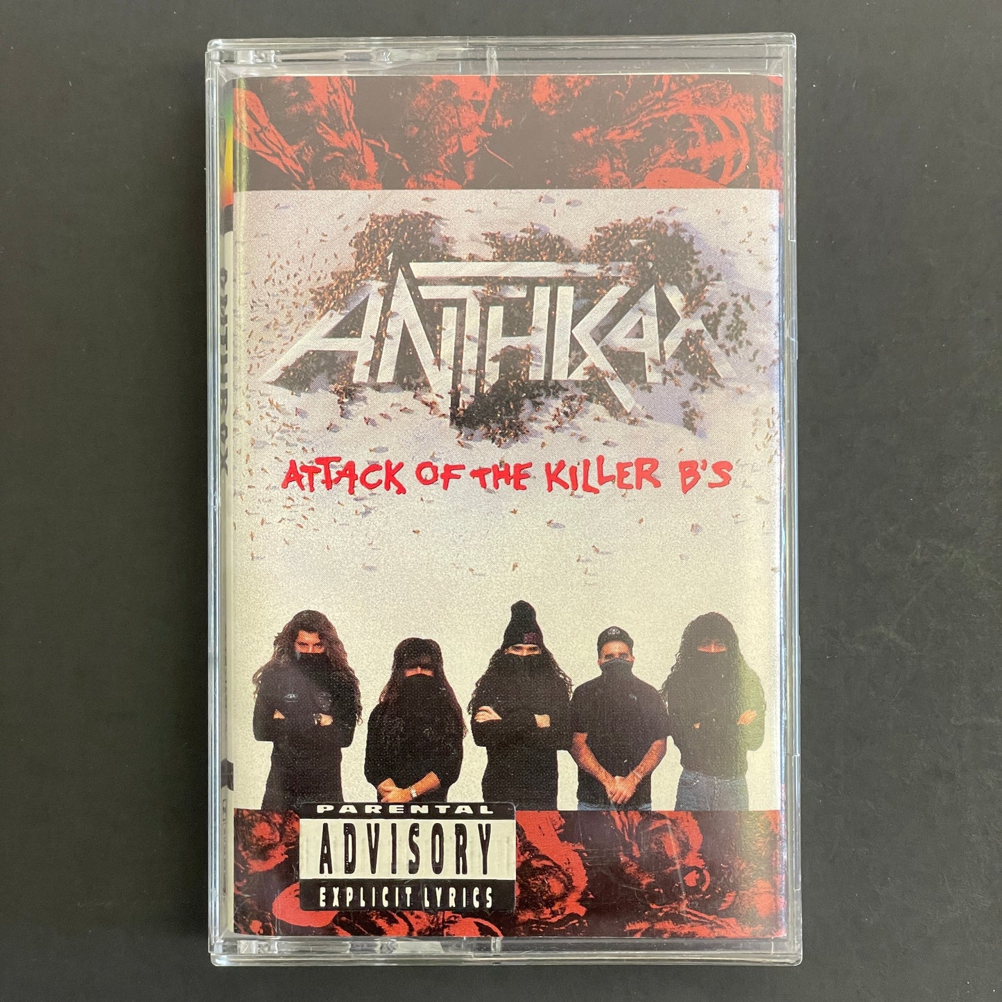 Anthrax – Attack Of The Killer B's original cassette tape (used)
