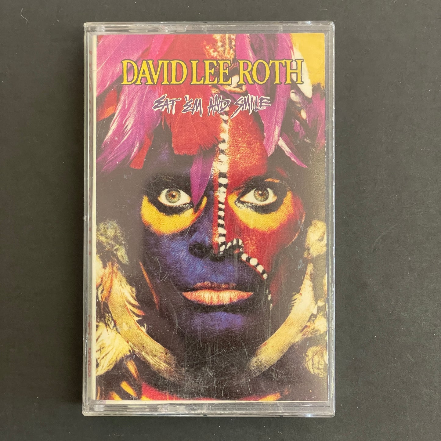 David Lee Roth – Eat 'Em And Smile original cassette tape (used)