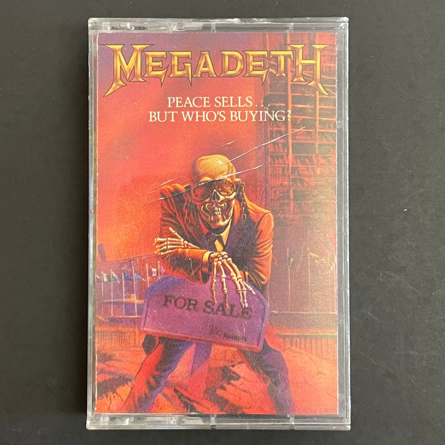 Megadeth - Peace sells... But Who's Buying? original cassette tape (used)