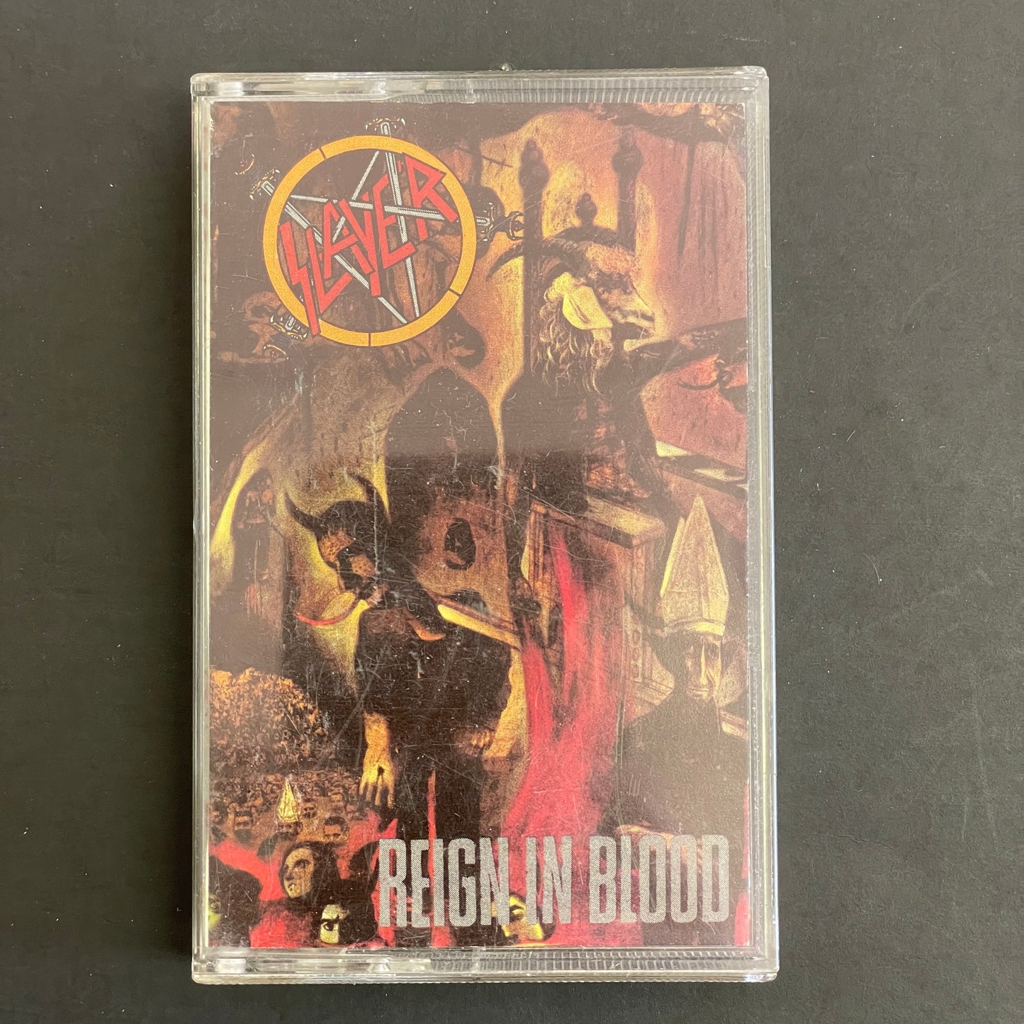 Slayer – Reign In Blood original cassette tape (used)