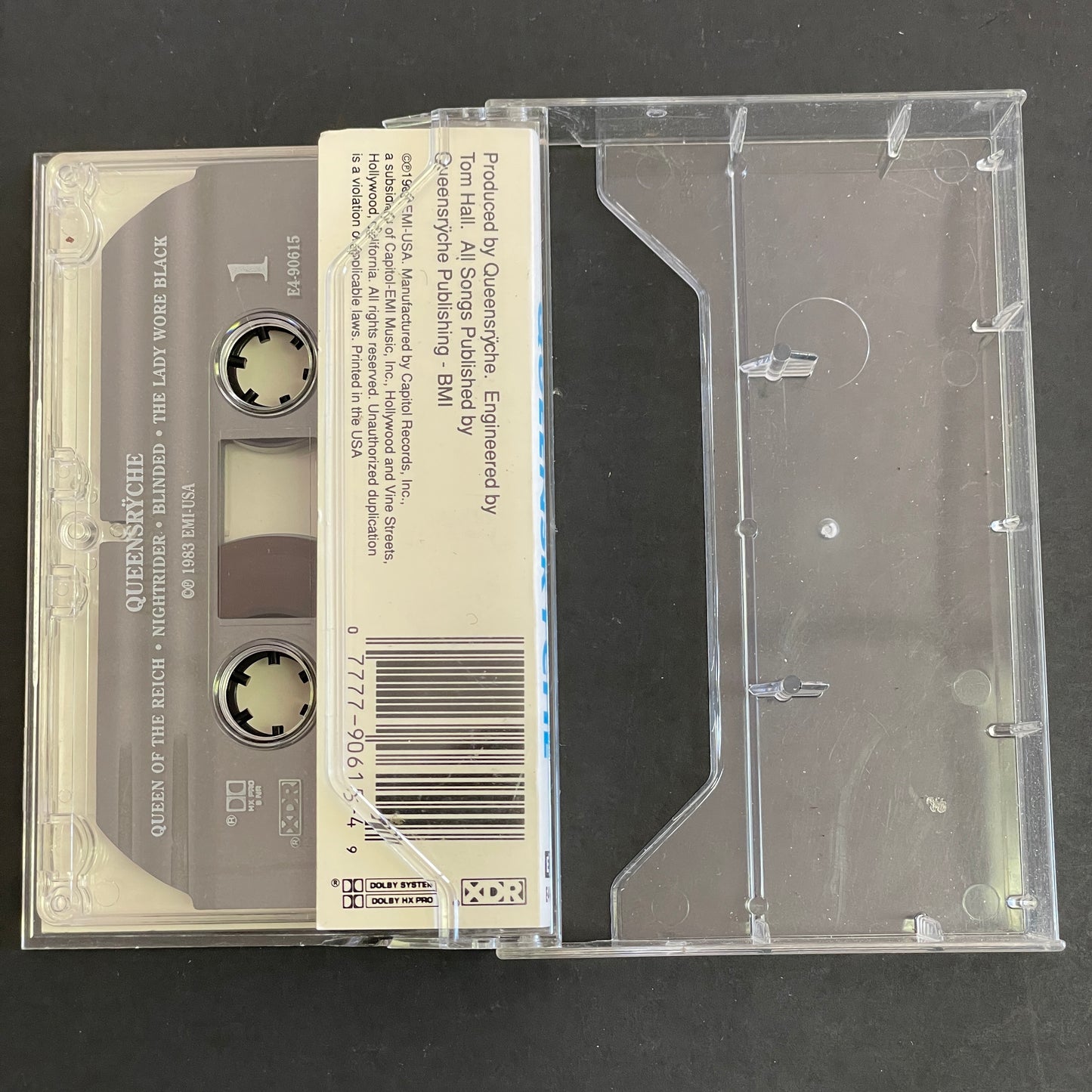 Queensryche - Queensryche original cassette tape (used)