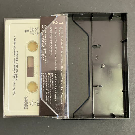 Whitesnake – Ready An' Willing original cassette tape (used)