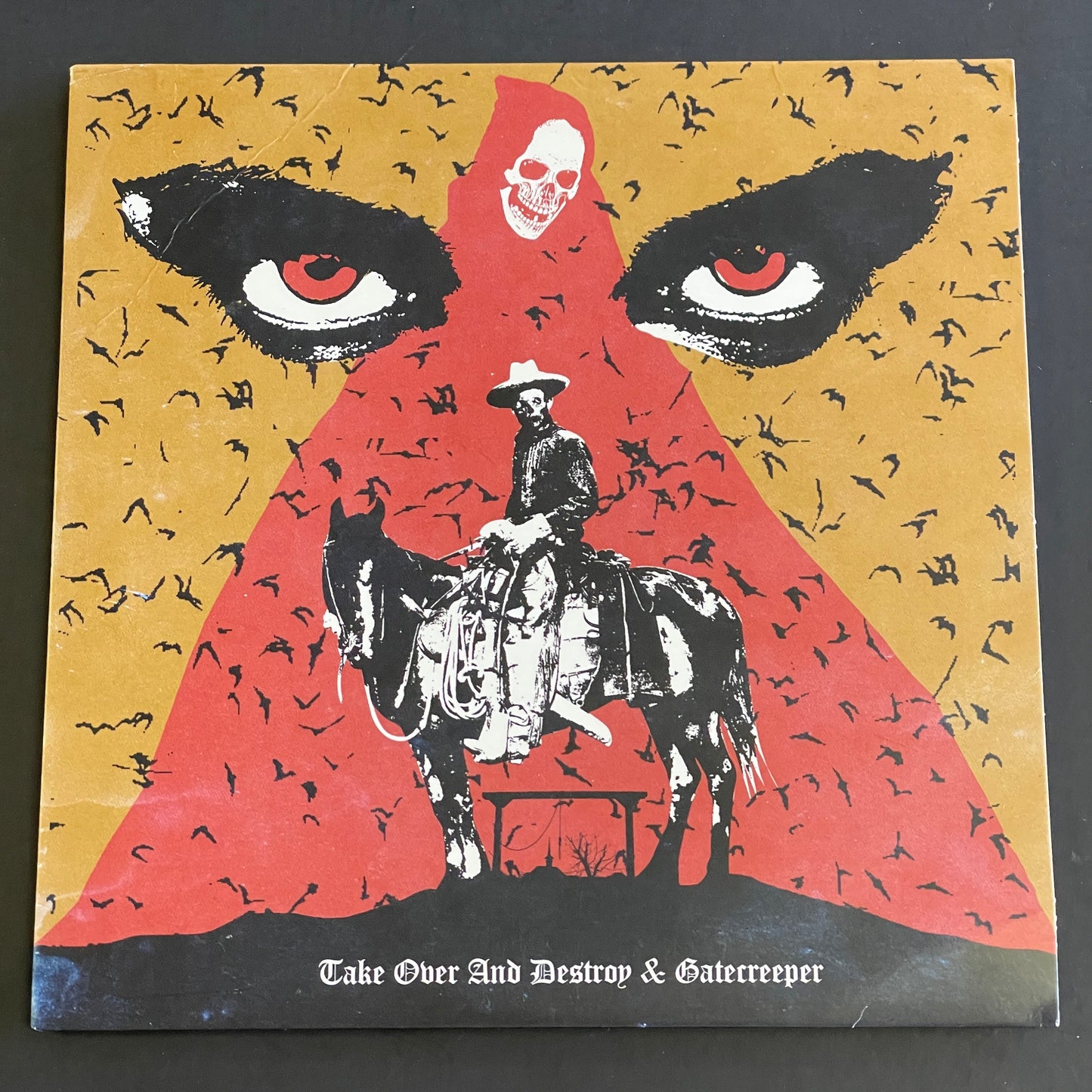 Take Over And Destroy / Gatecreeper – Subterfuge / Poisoned Mind 7" split (used)