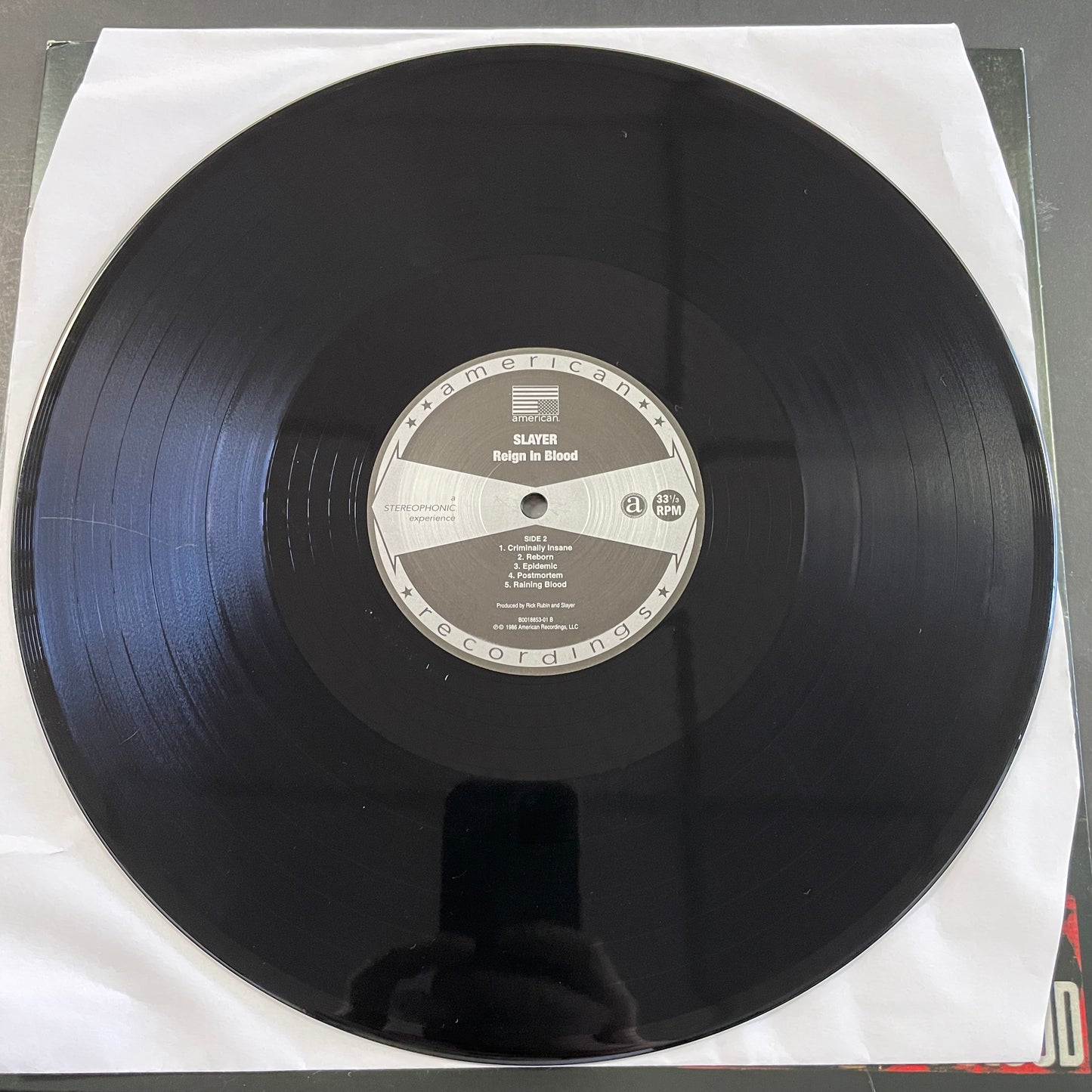 Slayer - Reign In Blood LP (used)