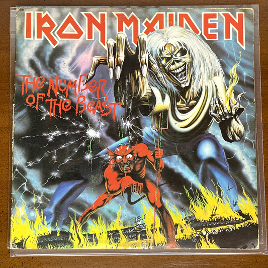 Iron Maiden - Number of the Beast original LP