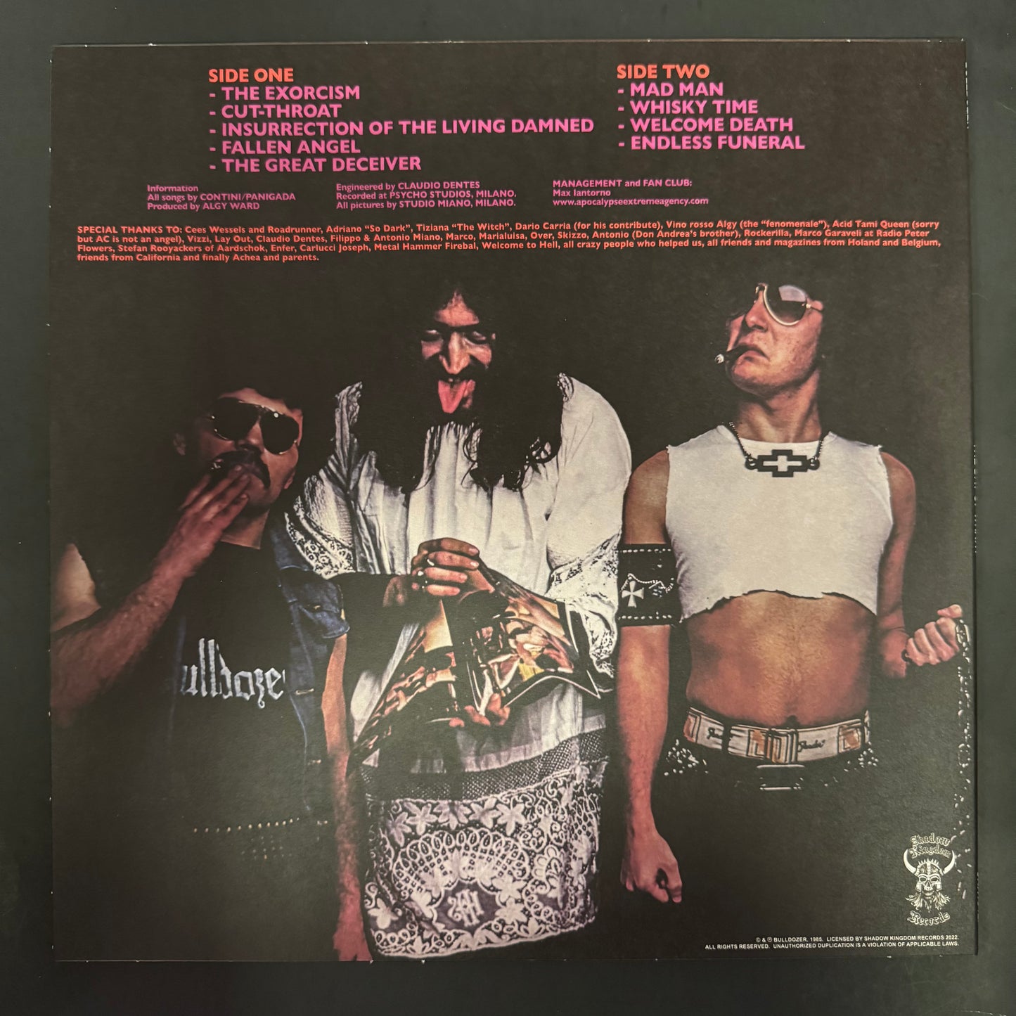 Bulldozer - The Day of Wrath LP (used)