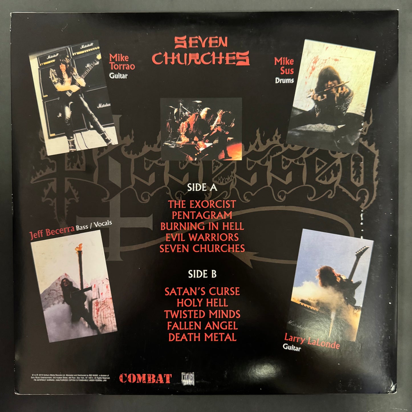 Possessed - Seven Churches LP (used)