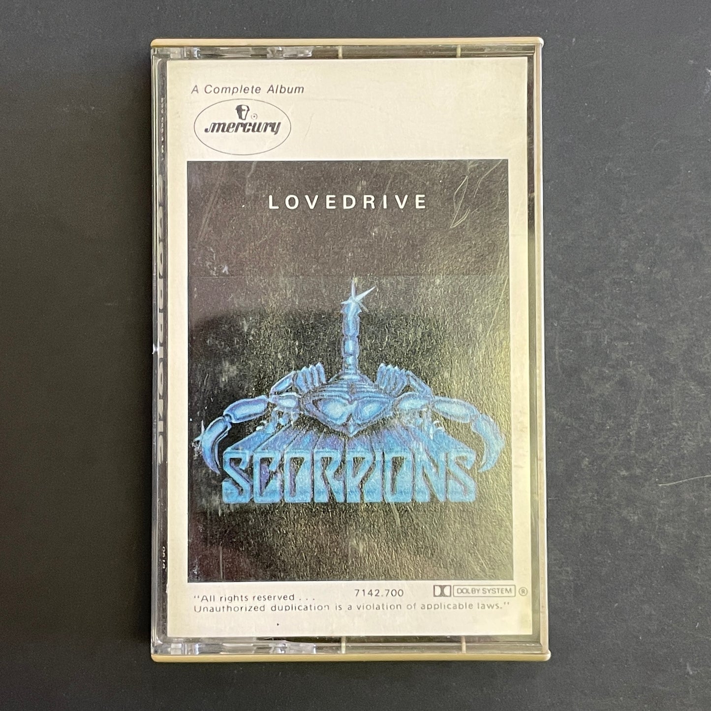 Scorpions – Lovedrive cassette tape (used)