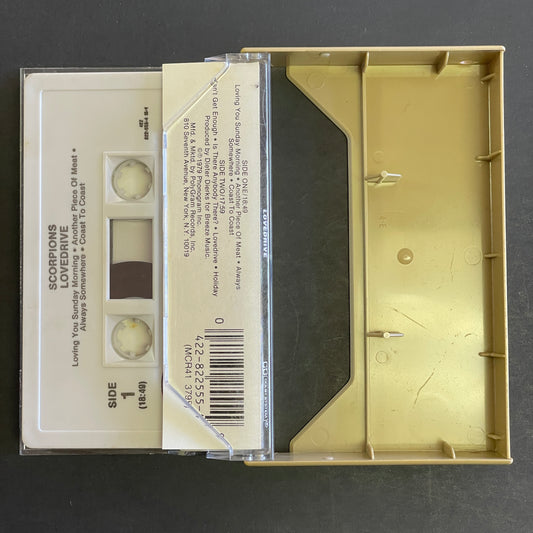 Scorpions – Lovedrive cassette tape (used)