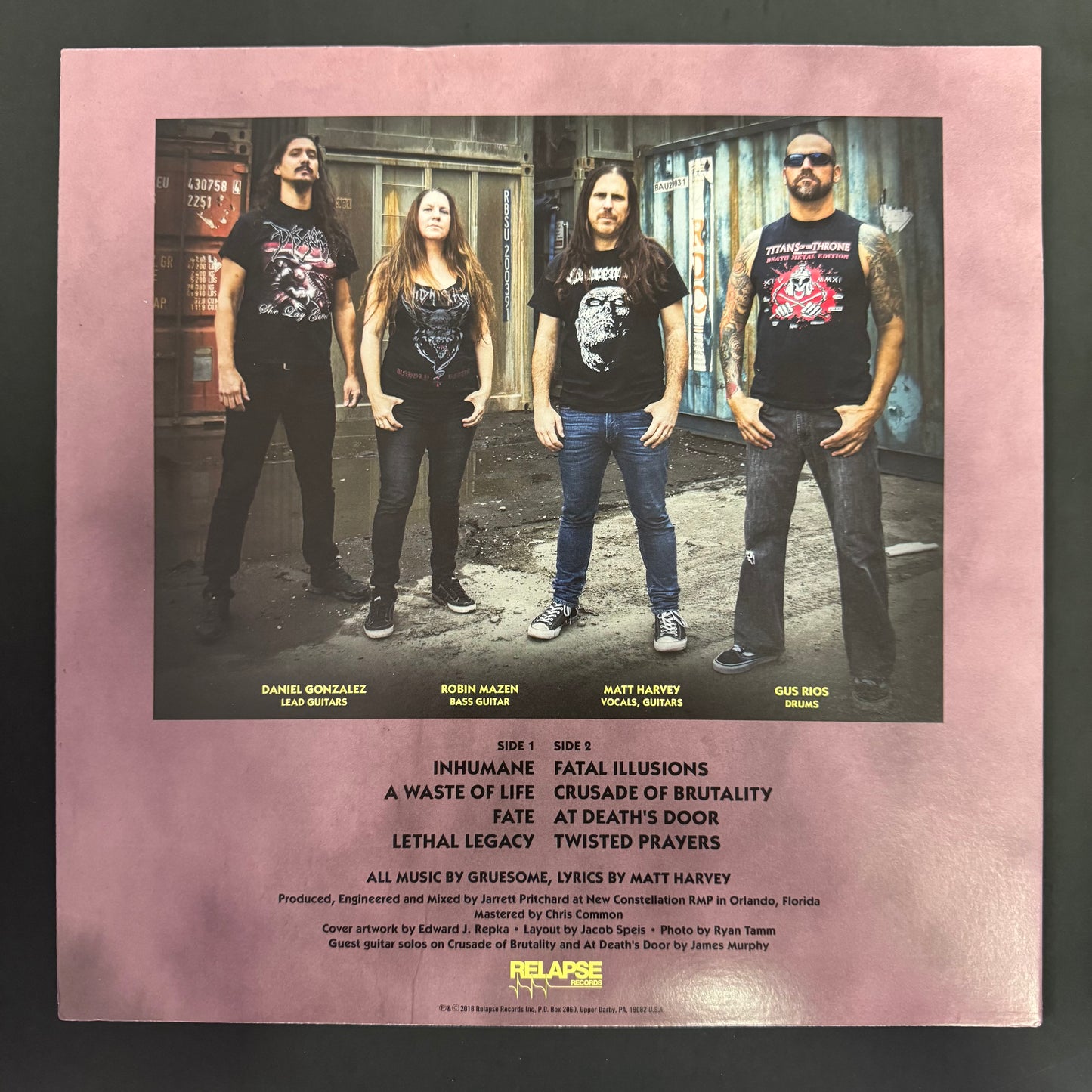 Gruesome - Twisted Prayers LP (used)