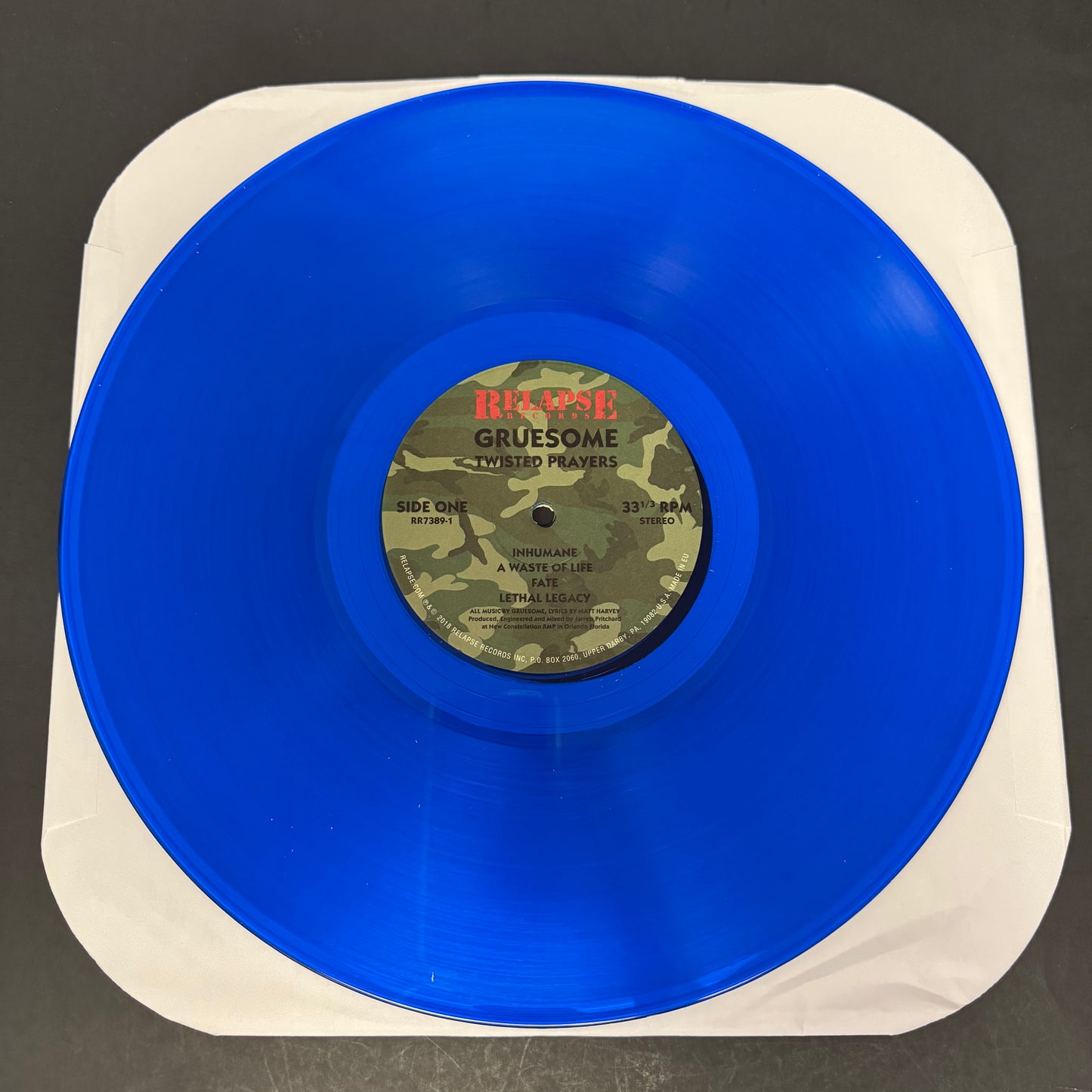 Gruesome - Twisted Prayers LP (used)