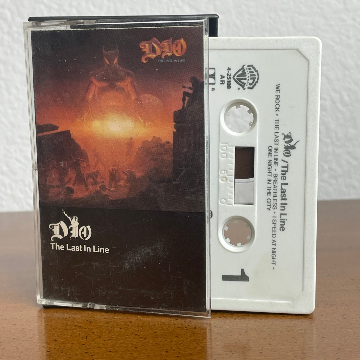 Dio - The Last In Line original cassette tape