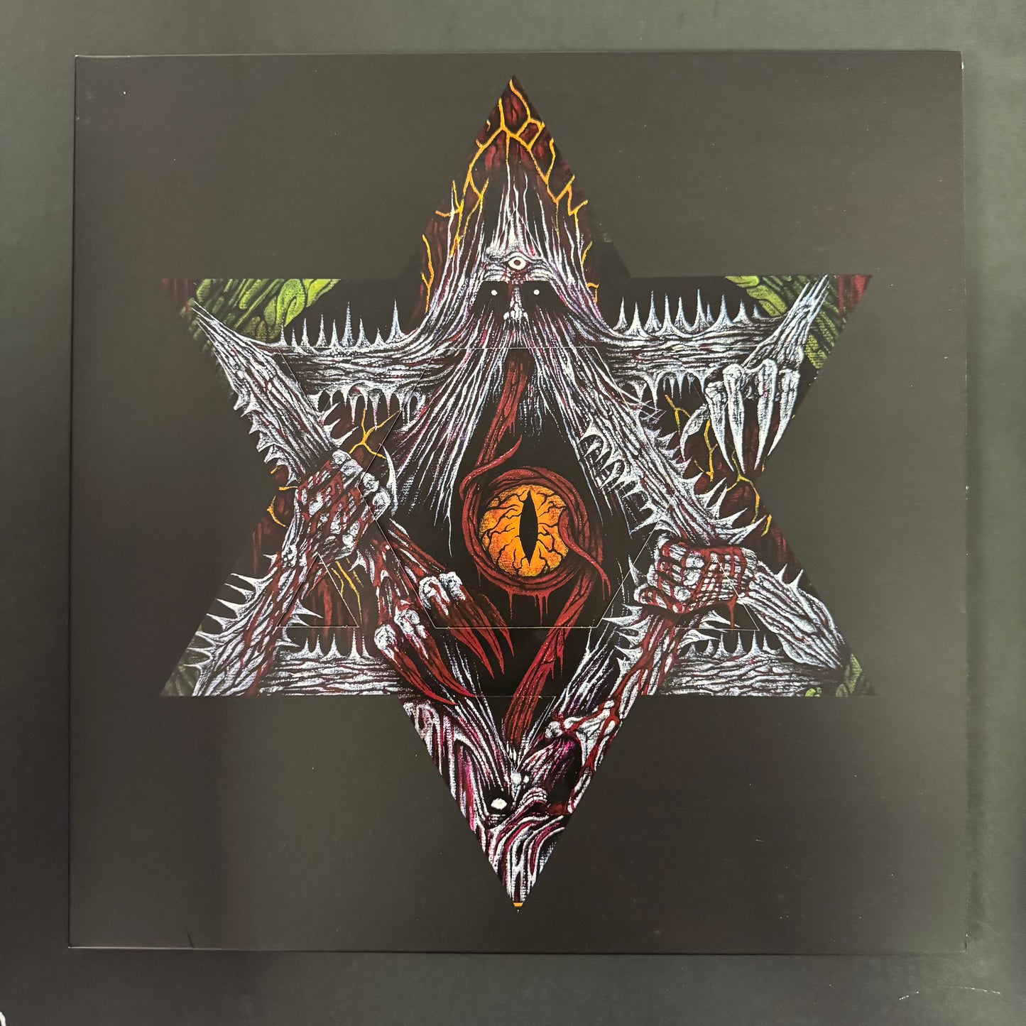 Nyogthaeblisz ‎- Abrahamic Godhead Besieged by Adversarial Usurpation LP (used)
