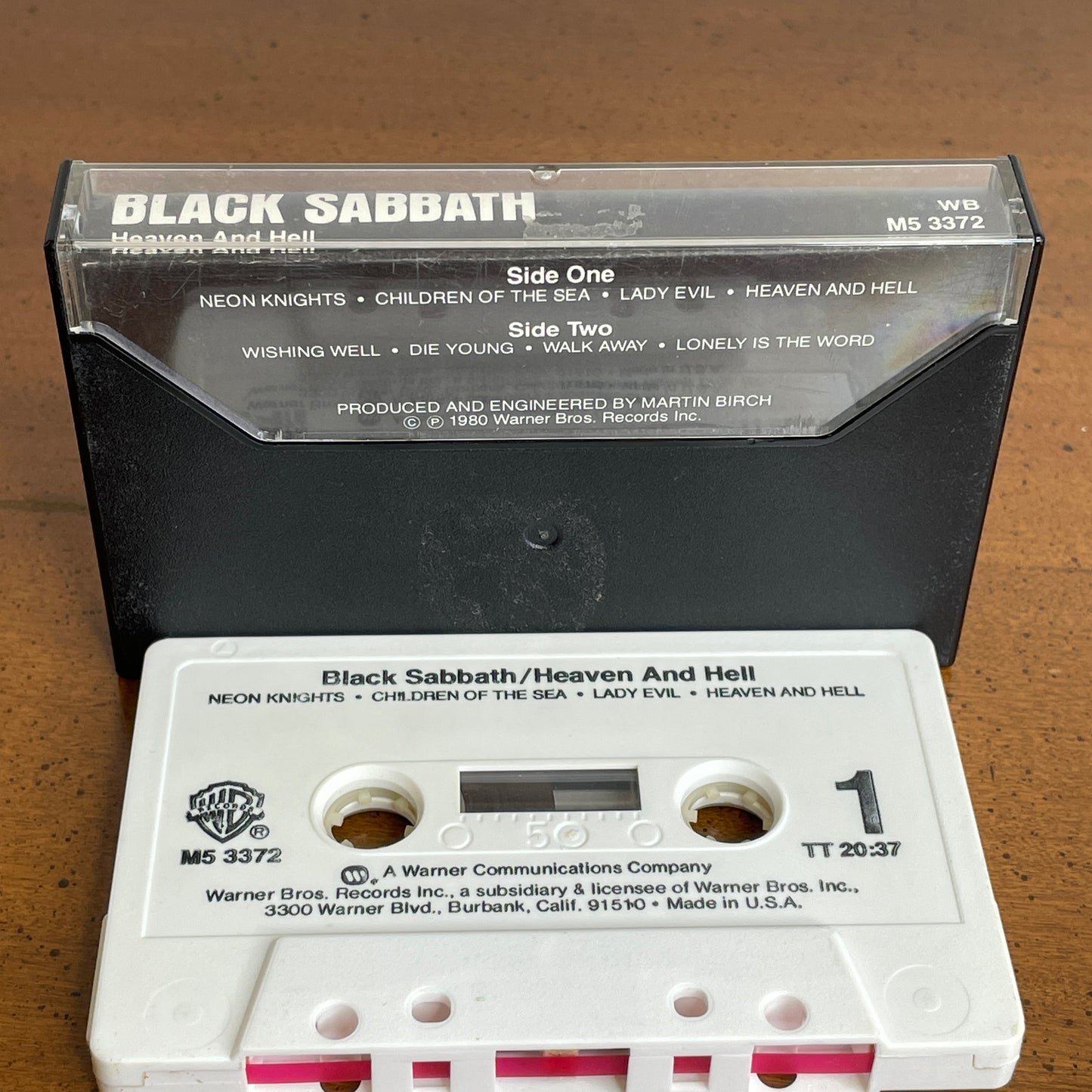Black Sabbath - Heaven And Hell original cassette tape