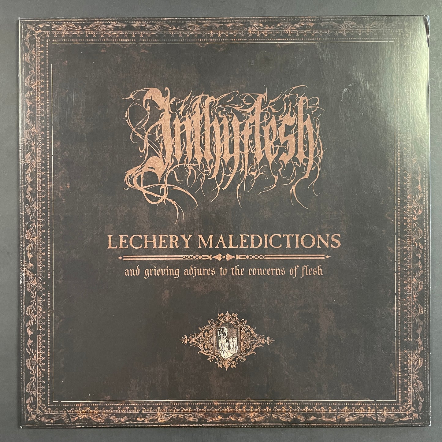 InThyFlesh ‎– Lechery Maledictions And Grieving Adjures To The Concerns Of Flesh LP (used)