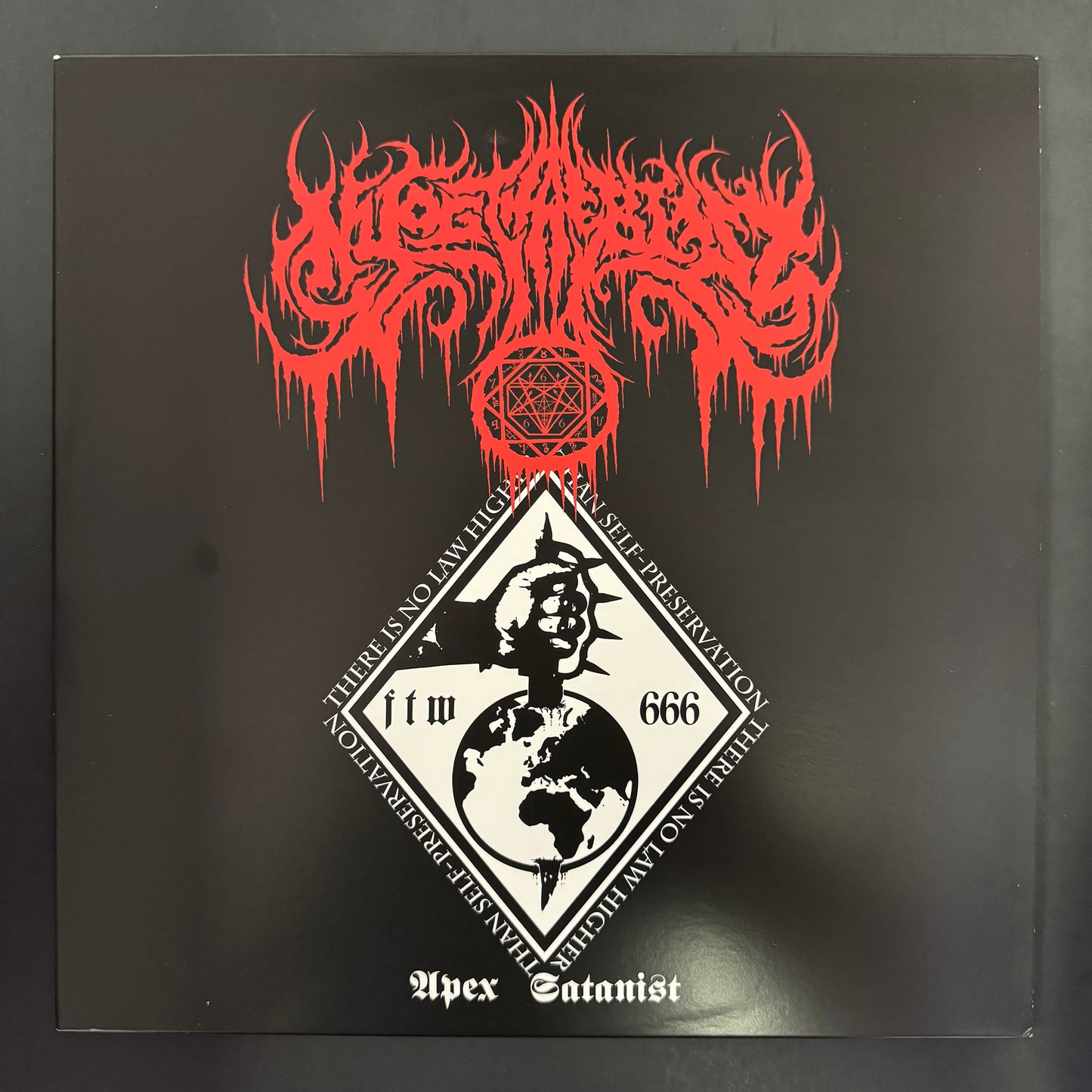 Nyogthaeblisz - Apex Satanist LP (used)