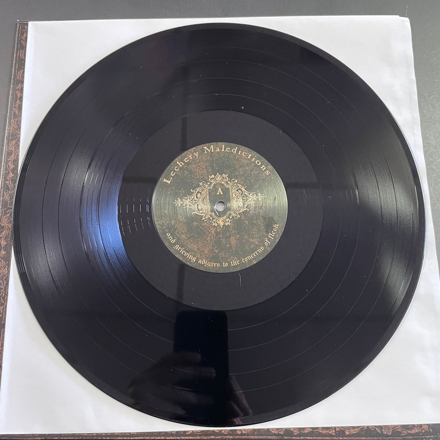 InThyFlesh ‎– Lechery Maledictions And Grieving Adjures To The Concerns Of Flesh LP (used)