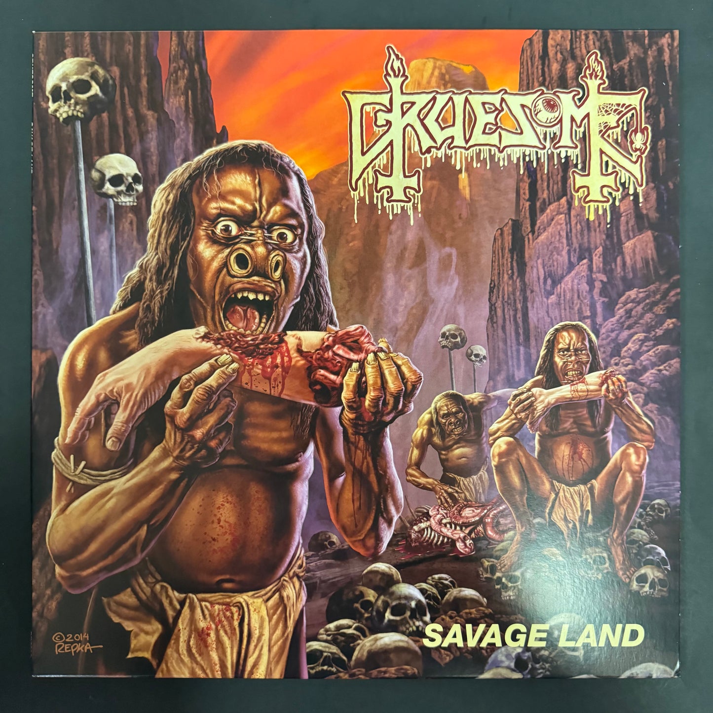 Gruesome - Savage Land LP (used)