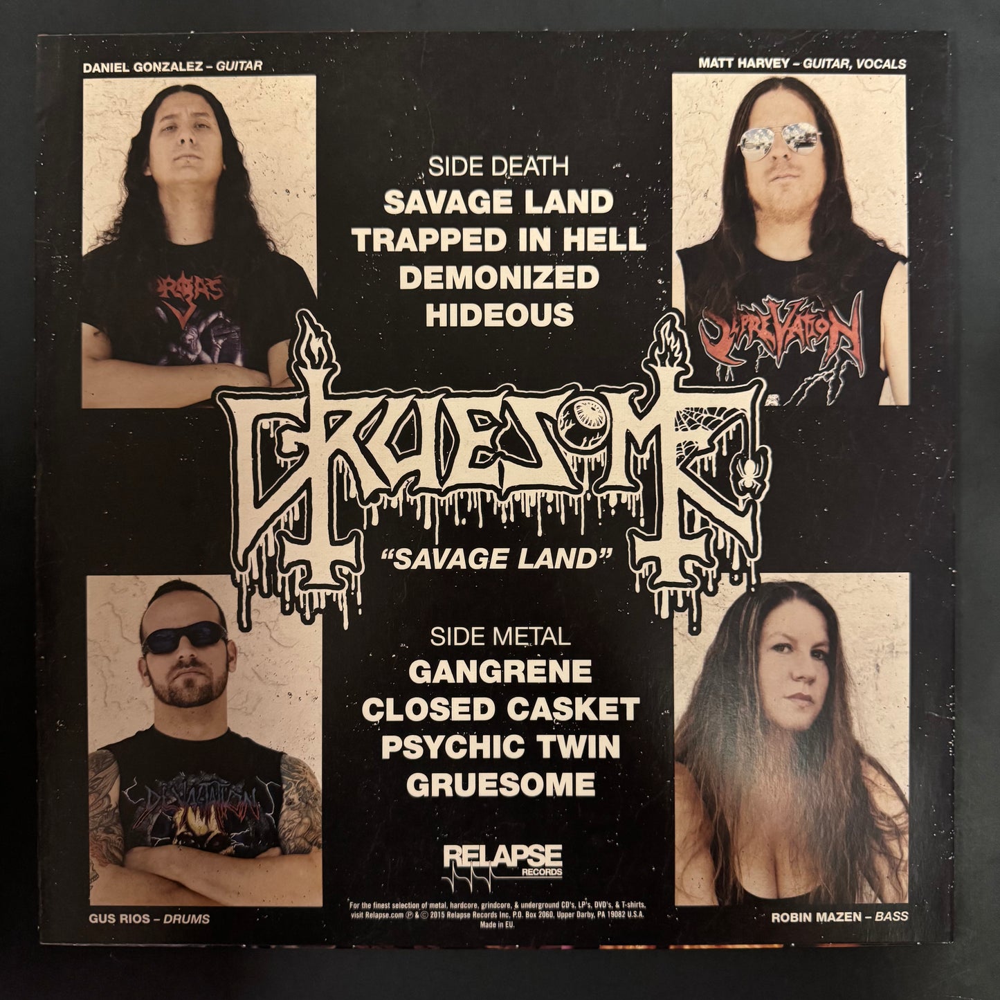 Gruesome - Savage Land LP (used)