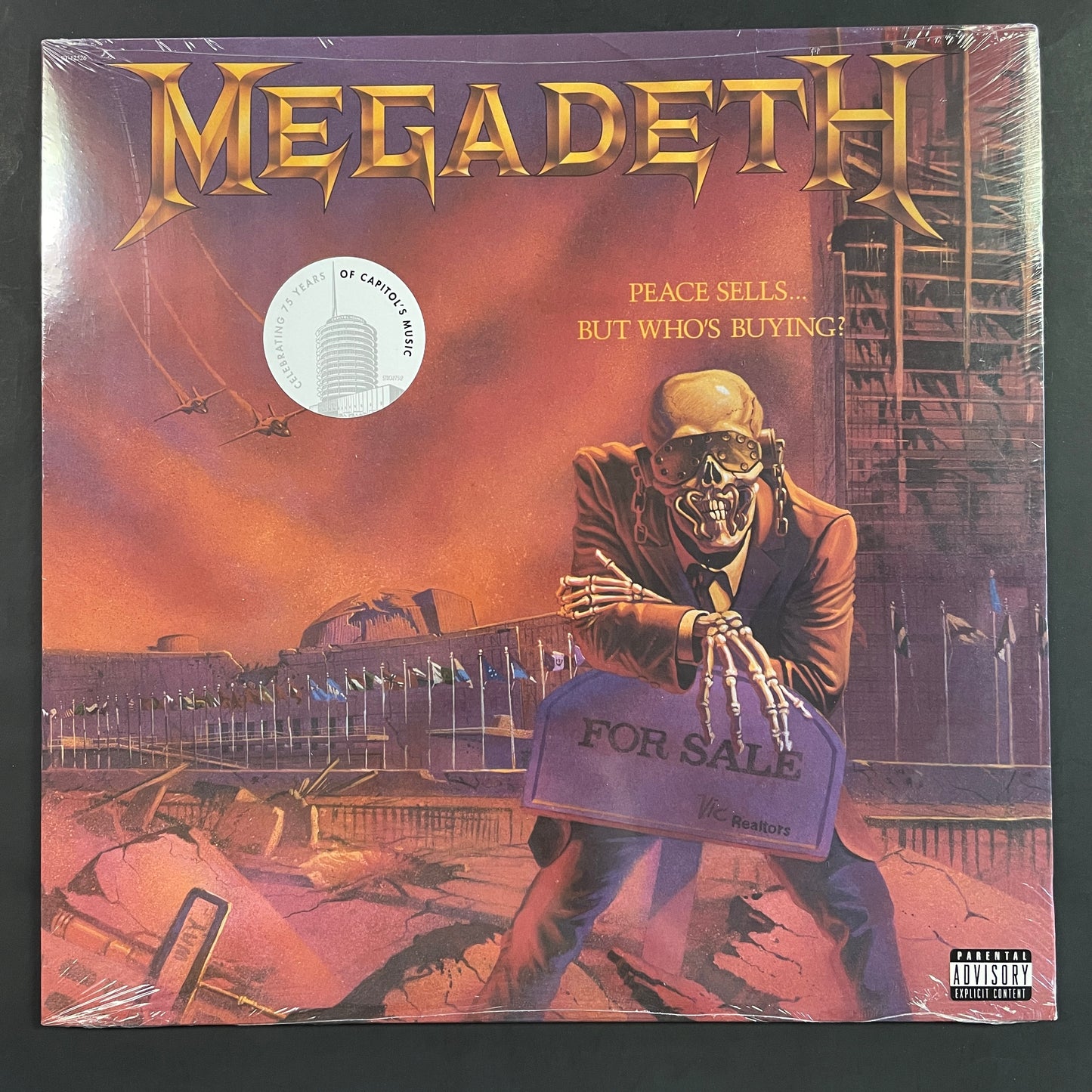 Megadeth – Peace Sells... But Who's Buying? LP (75th Anniversary of Capitol Records)