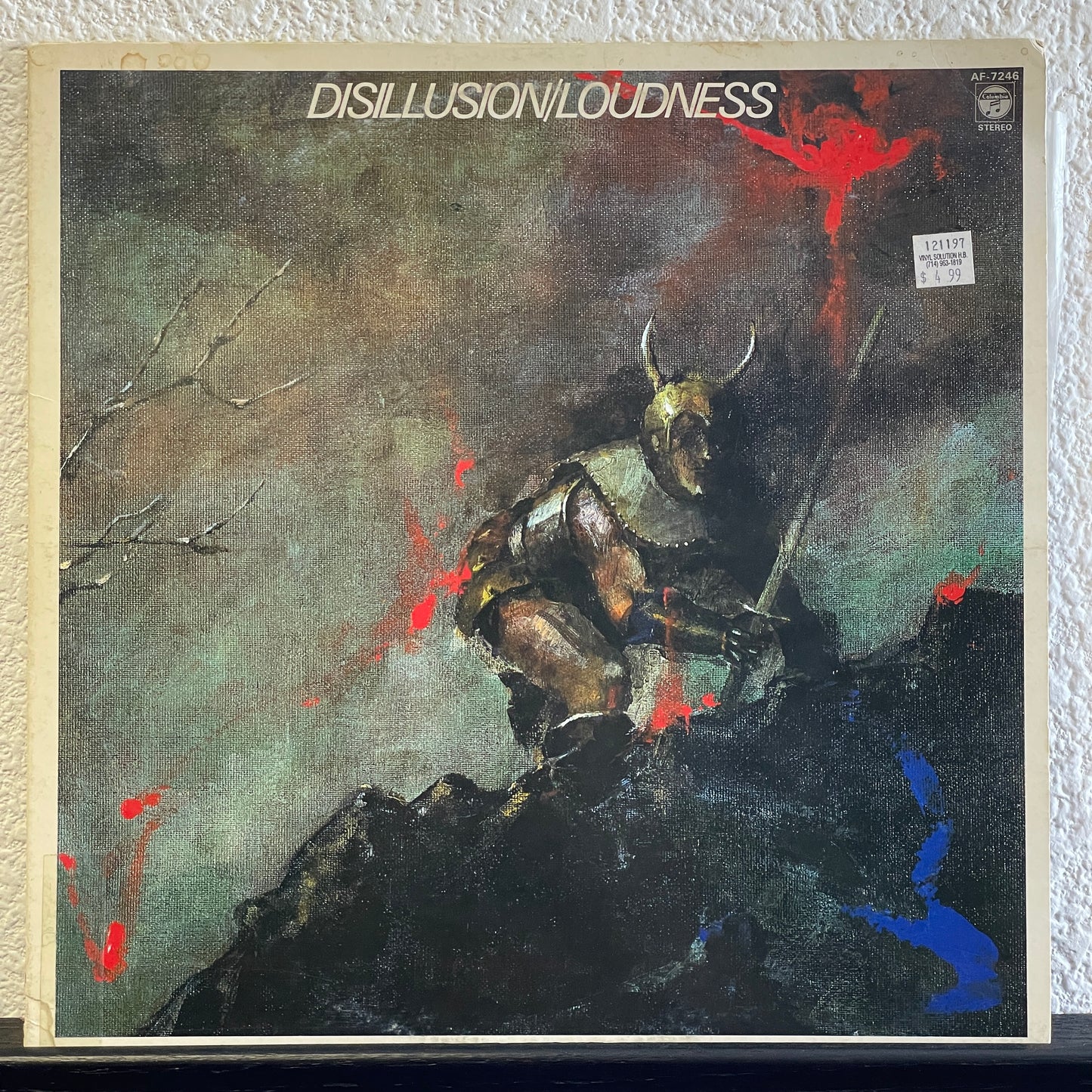 Loudness - Disillusion original LP