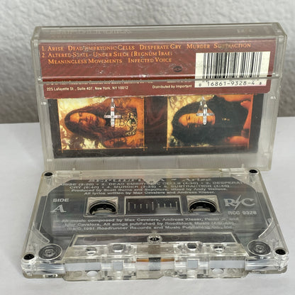 Sepultura - Arise original cassette tape