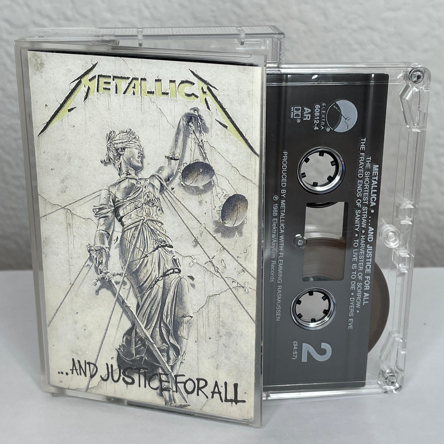 Metallica - ...And Justice For All original cassette tape