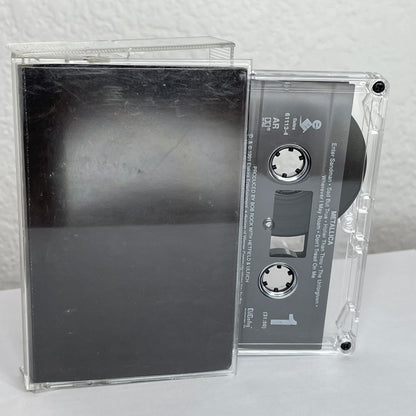 Metallica - Black Album original cassette tape