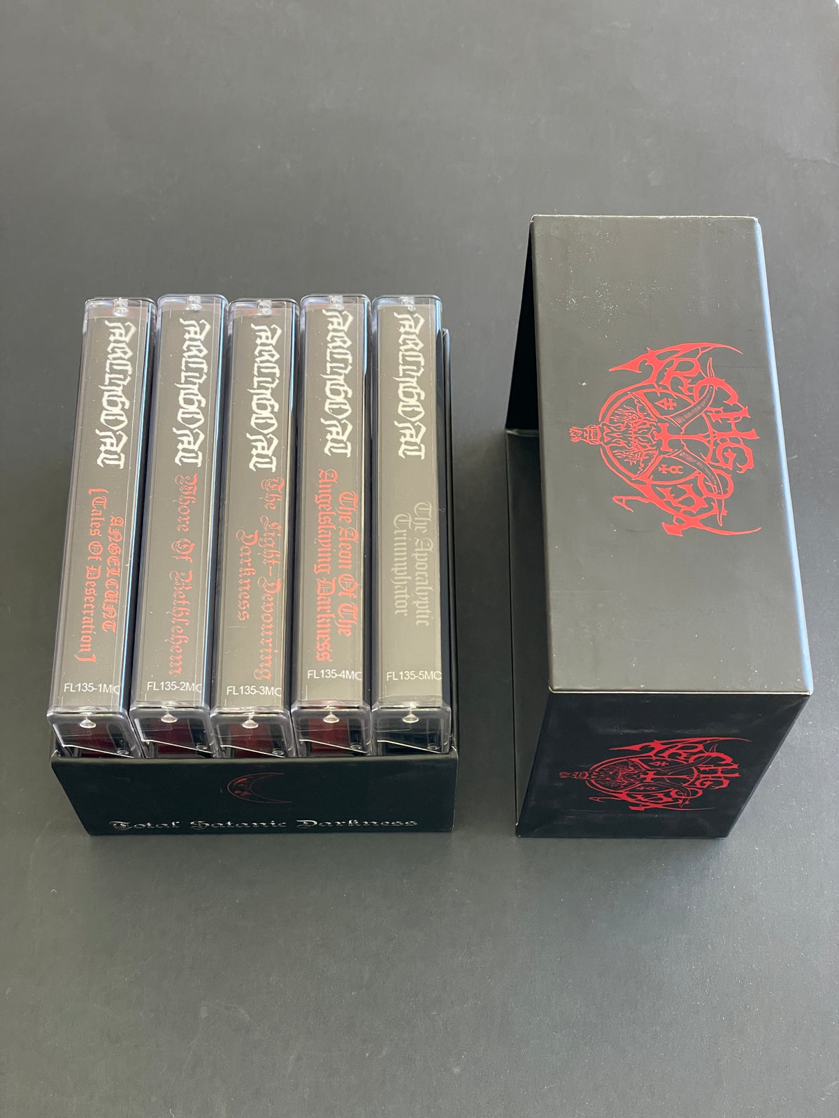 Archgoat – Total Satanic Darkness cassette tape box set (used)