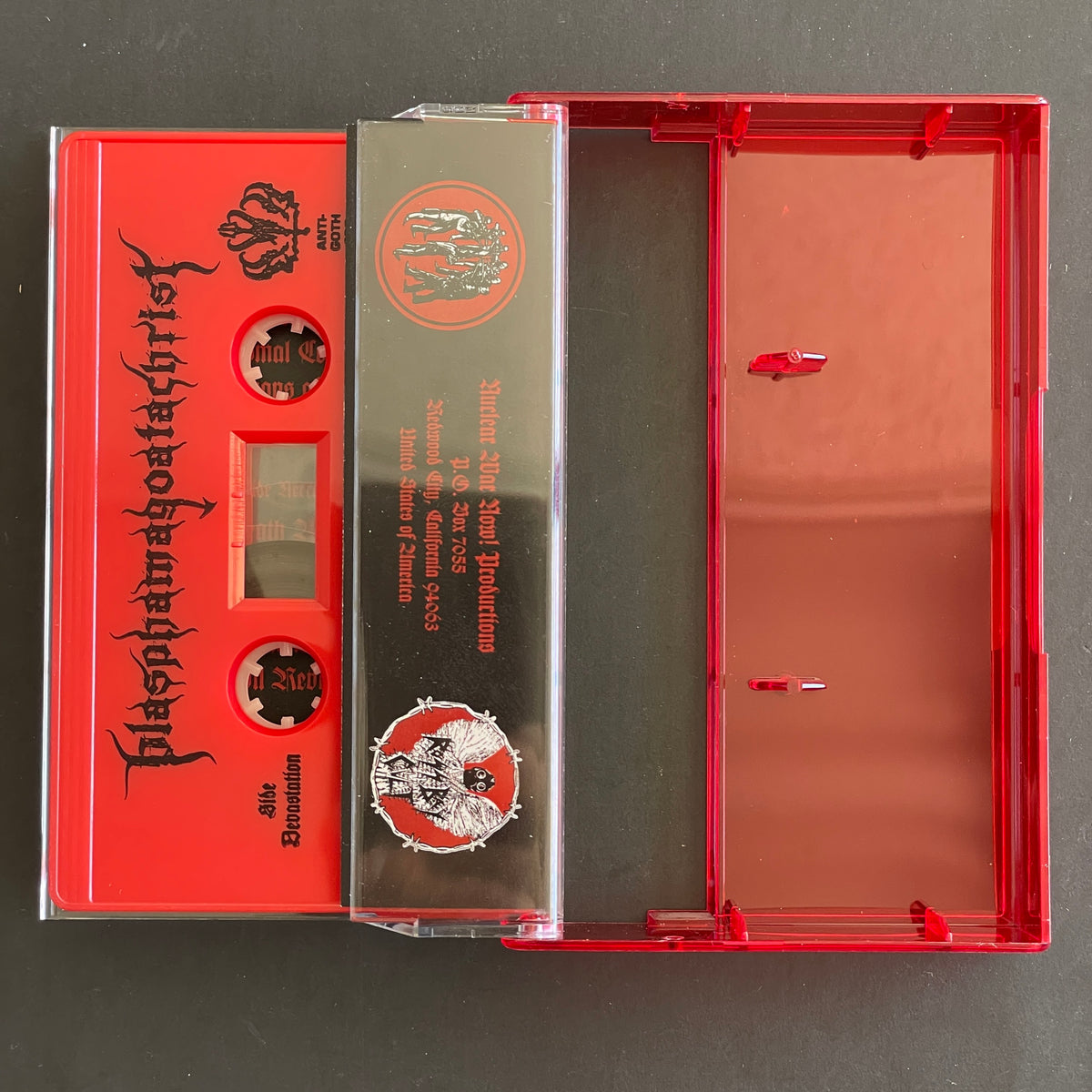 Blasphamagoatachrist – Bastardizing The Purity cassette tape (used)