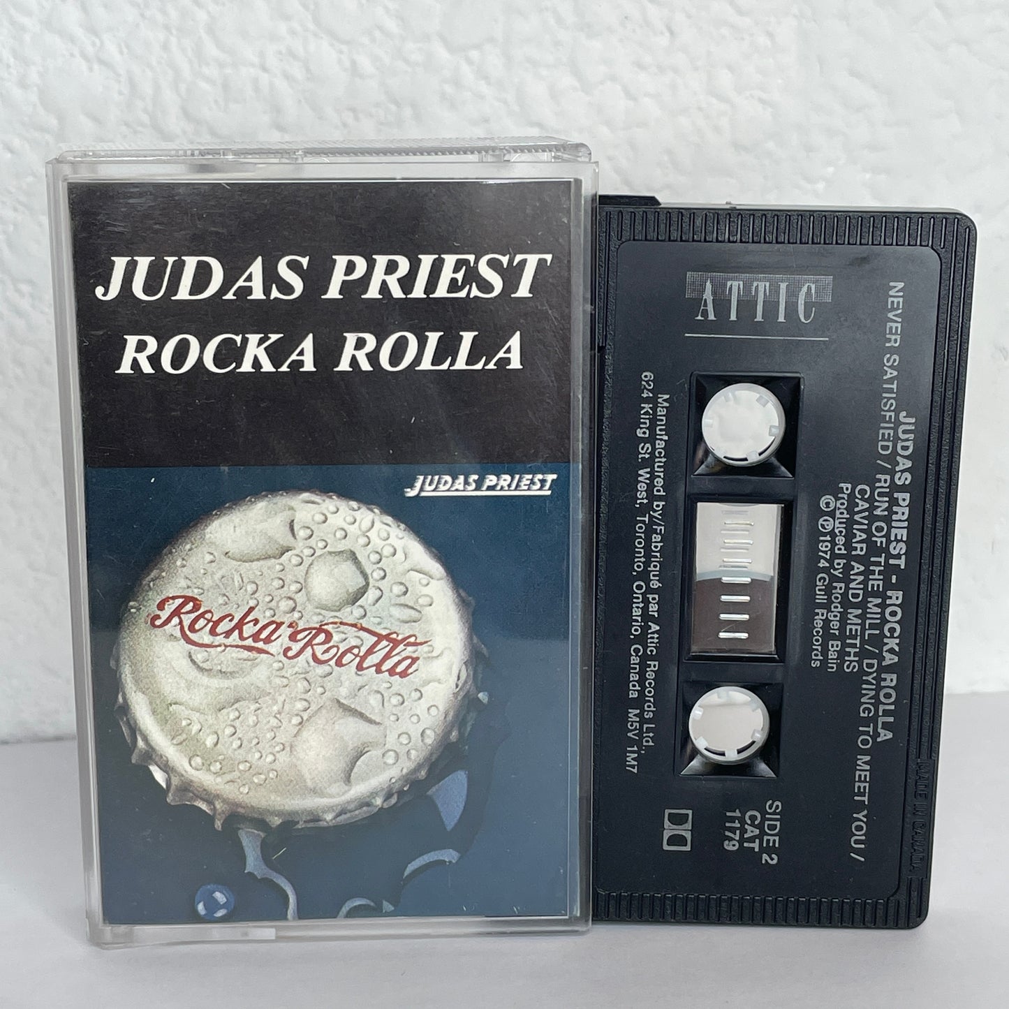 Judas Priest - Rocka Rolla original cassette tape