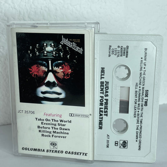 Judas Priest - Hell Bent for Leather original cassette tape