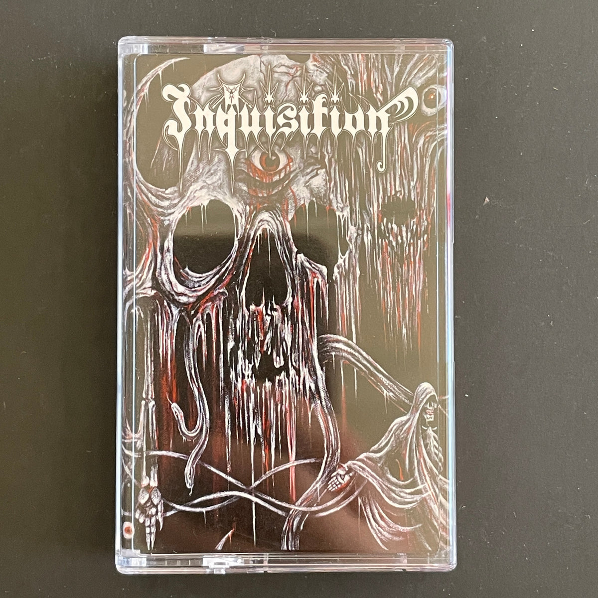 Inquisition – Into The Infernal Regions Of The Ancient Cult cassette tape (used)