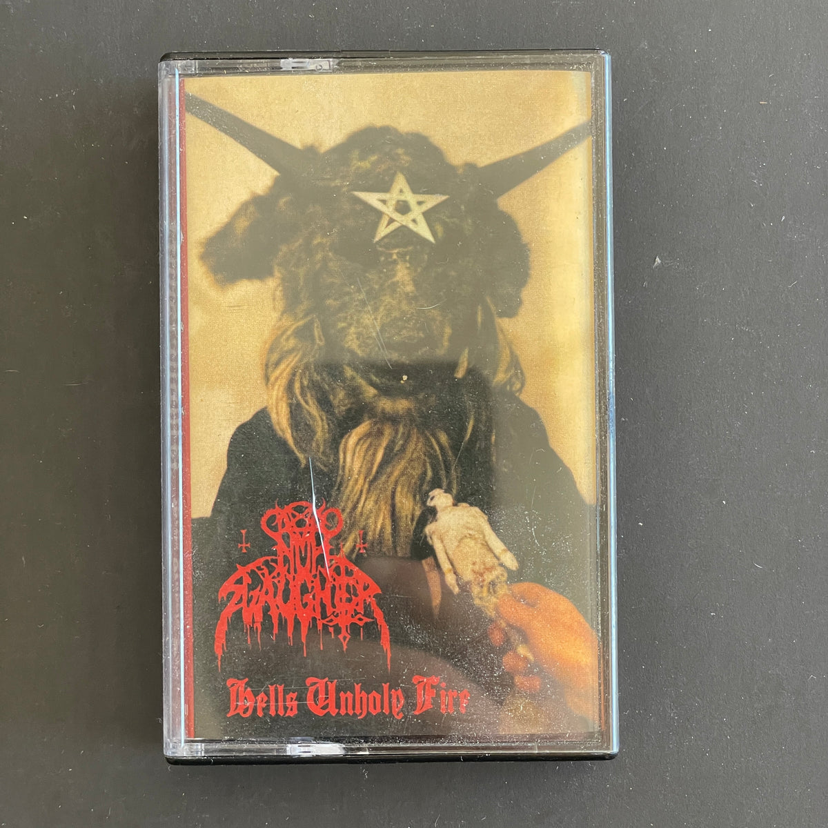 NunSlaughter – Hell's Unholy Fire cassette tape (used)
